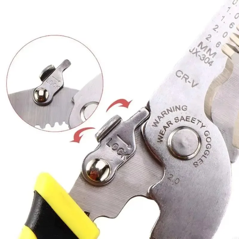 Wire Cutters Flush Pliers 7.5inch With Supplementary Stripping, Cutting Pliers, Handy And Slim Diagonal Cutters