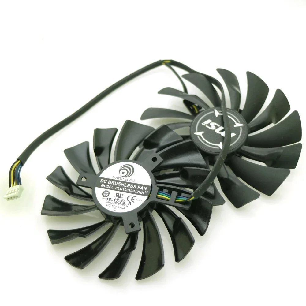 

PLD10010S12HH DC12V 0,40A 95 мм 4 контакта для MSI GTX1060 1070 1070Ti 1080 RX570 RX580 Вентилятор видеокарты ARMOR