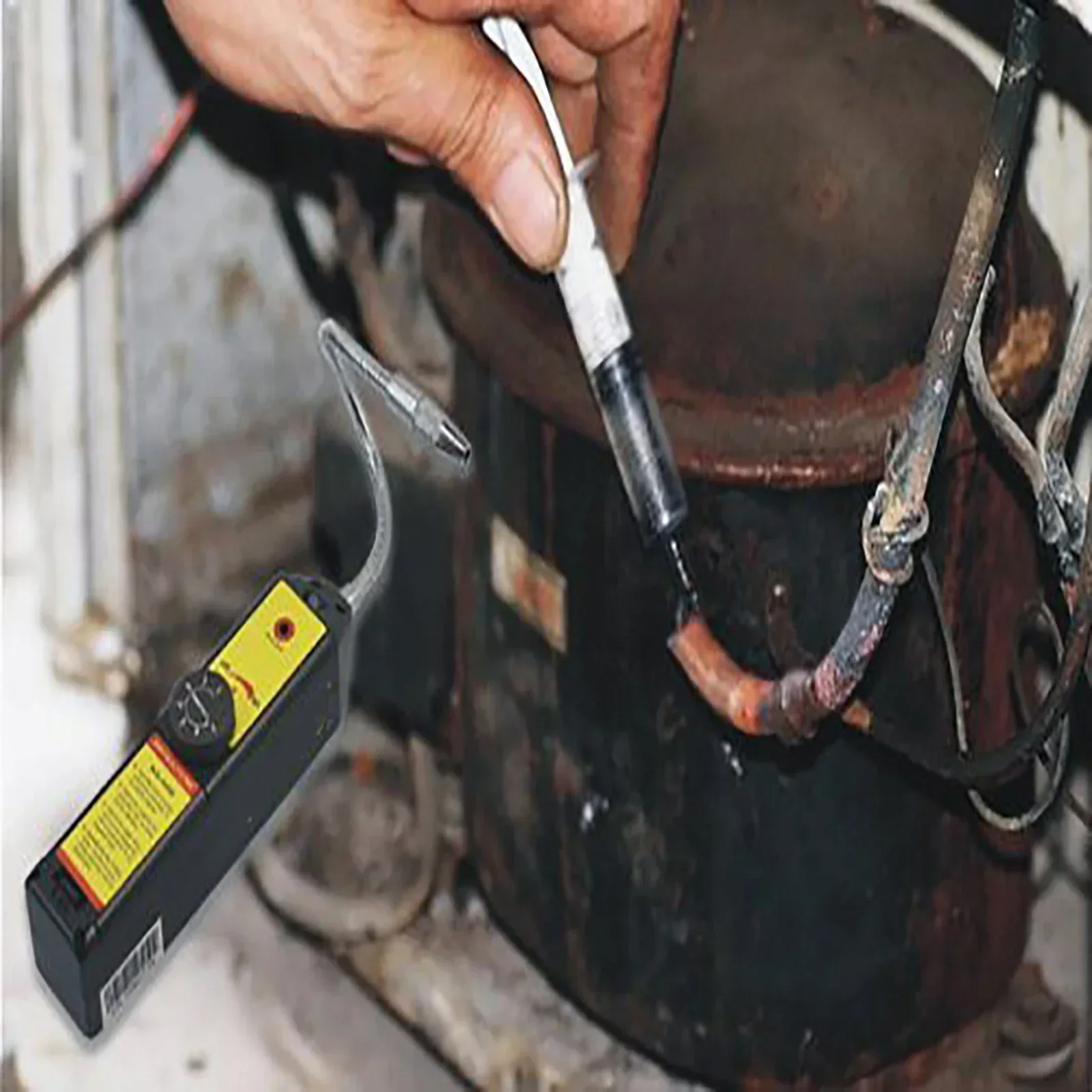 كاشف الهالوجين غاز الهالوجين CFC HFC كاشف تسرب المبردات R134a R410a R22a HVAC فحص كاشف تسرب كاشف تسرب الهالوجين