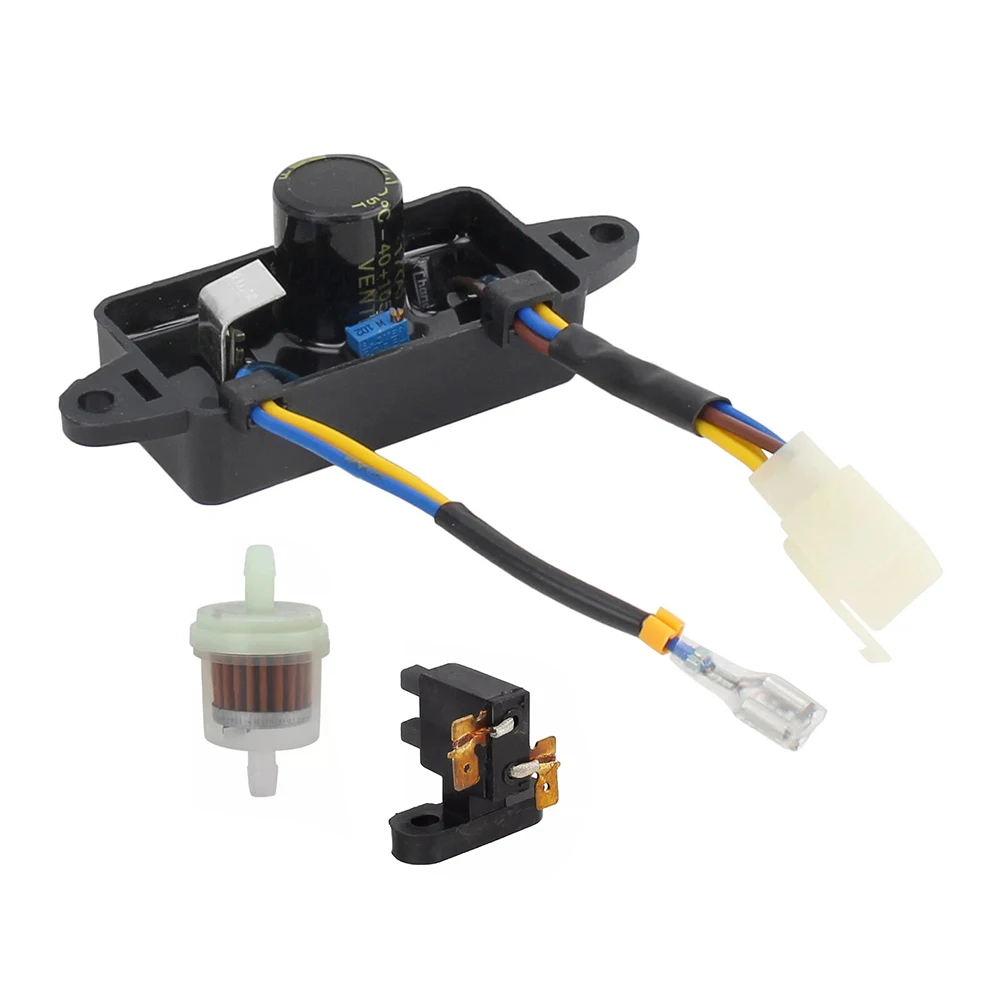 

AVR for Predator GTDK Generator Voltage Regulation 30060Y025110 with Overcurrent Protection and 20 Hours Continuous Working