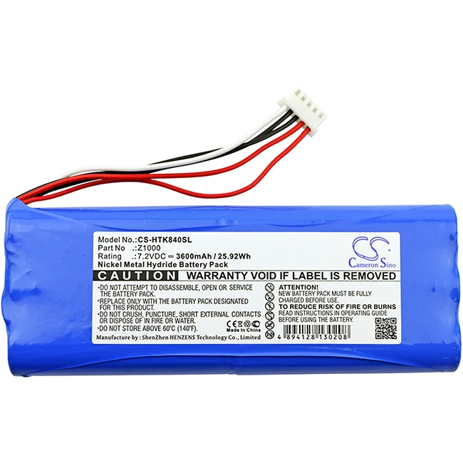 Cameron Sino 3600mAh  Battery For Hioki LR8400  MR8880-20  Z1000