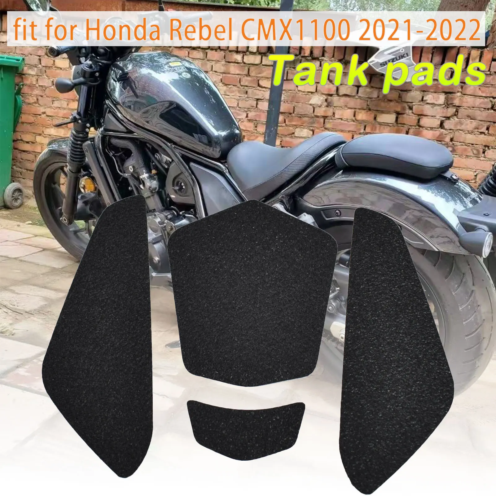 

Для Honda Rebel CMCMX1100 2021-2024 противоскользящие наклейки на топливный бак, крышка бензобака, защитная накладка для масла, устойчивая к царапинам наклейка для мотоцикла