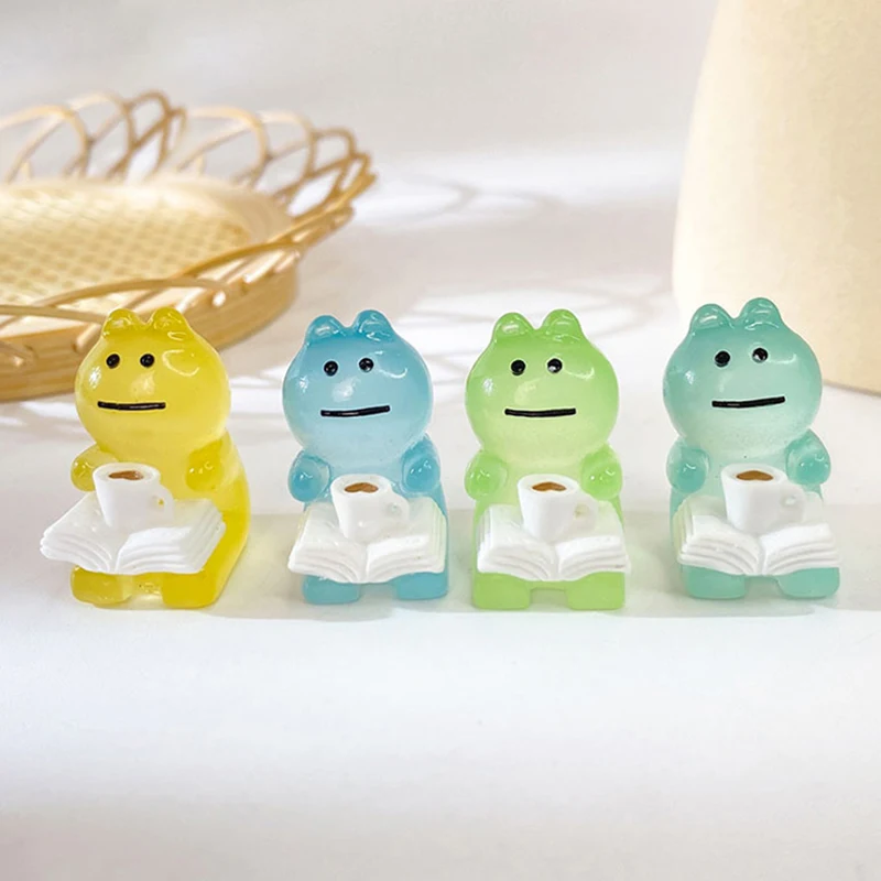 Cartoon Luminous Diy Doll Resin Accessories Micro Landscape Ornament Pendant Toy