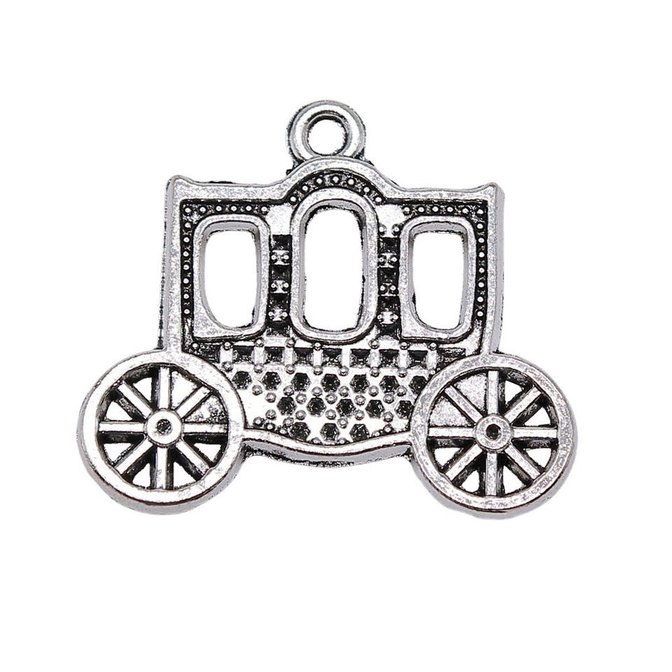  Car Train Charms Pendant Items Vintage Jewelry 