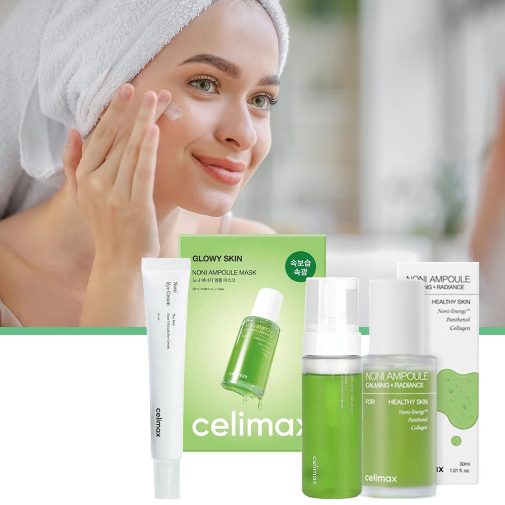 Celimax Noni esencia de fruta extracto de Noni energía cara cuidado de la piel Set coreano antiarrugas hidratante calma arrugas línea fina