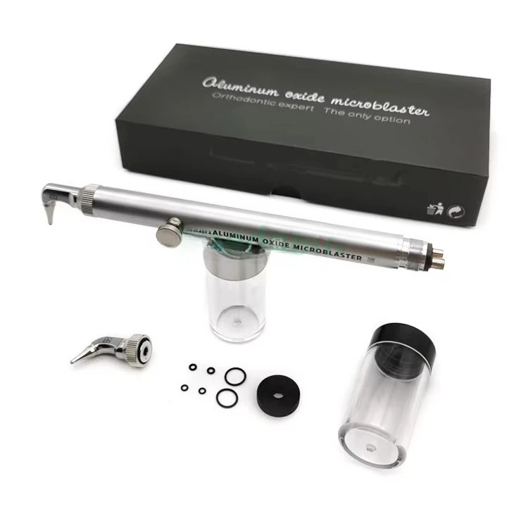 デンタルアルミナオキシドマイクロブラスター/アルミナオキシド操作ボックス/アルミナオキシドパワー2穴または4穴、水と空気の入力を可能