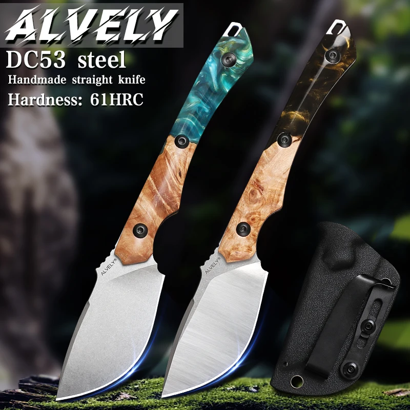 

Стальной нож постоянного тока 533, нож с фиксированным лезвием для охоты на открытом воздухе, подходит для альпинизма, выживания в кемпинге и пеших прогулок