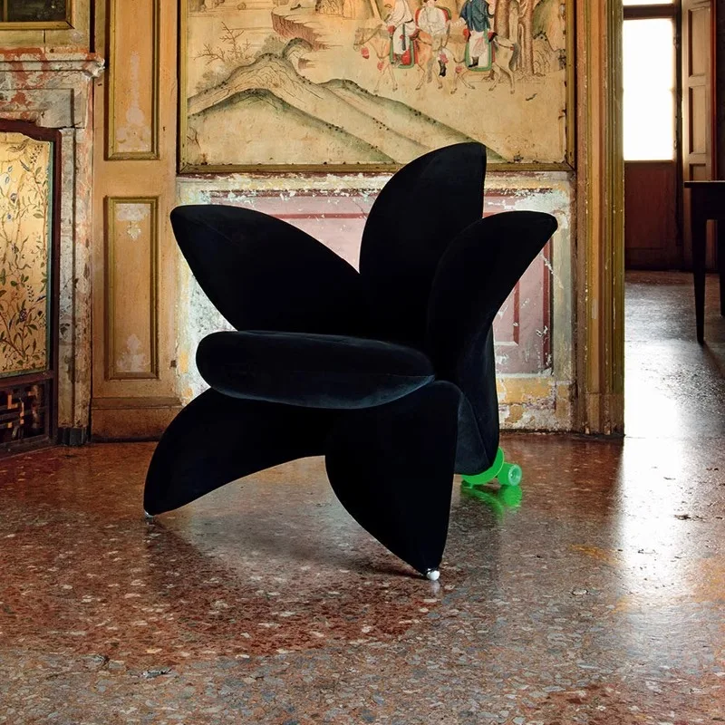 Sillón sofá individual flor