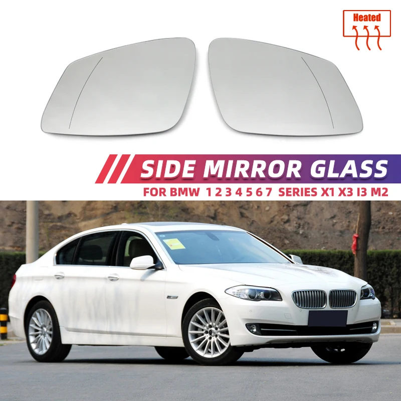 Für bmw f01 f02 f04 f07 f10 f11 f13 i3 f20 f30 f46 2007-linker rechter flügel spiegel glas beheizte rückansicht