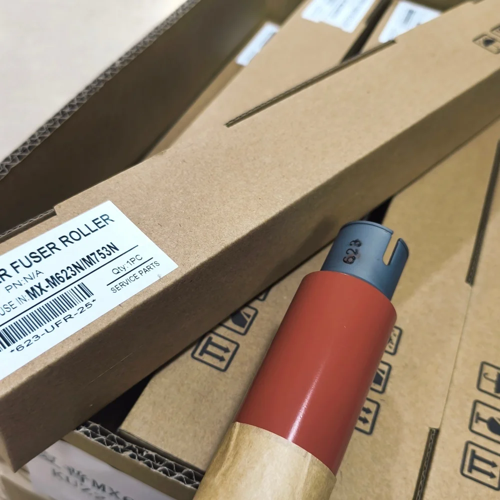 

1PC Upper Fuser Roller for Sharp MX-M623N MX-M753N MX-M623U MX-M753U MX M623 M753 623 753 NROLT1850FCZ1 NROLT1850FCZZ