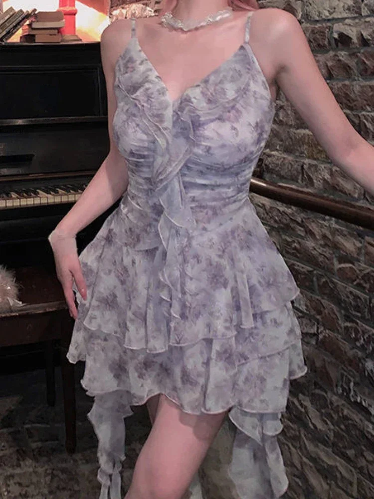 Floral Print Korean… - image