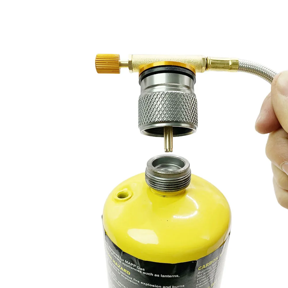 1Set Outdoor Camping Gas Stove Extension Tube Butane Gas Refill Adapter Cooking Picnic Camping Equipment Connector Accessories image 5