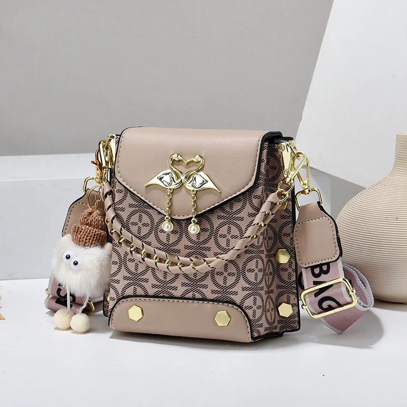 Mini Bolsas Crossbody para Mulher, Cadeias Lingge, Bolsa de Ombro, Marcas de Moda, Box Bag, Batom, Bolsas e Bolsas Sac, 2023