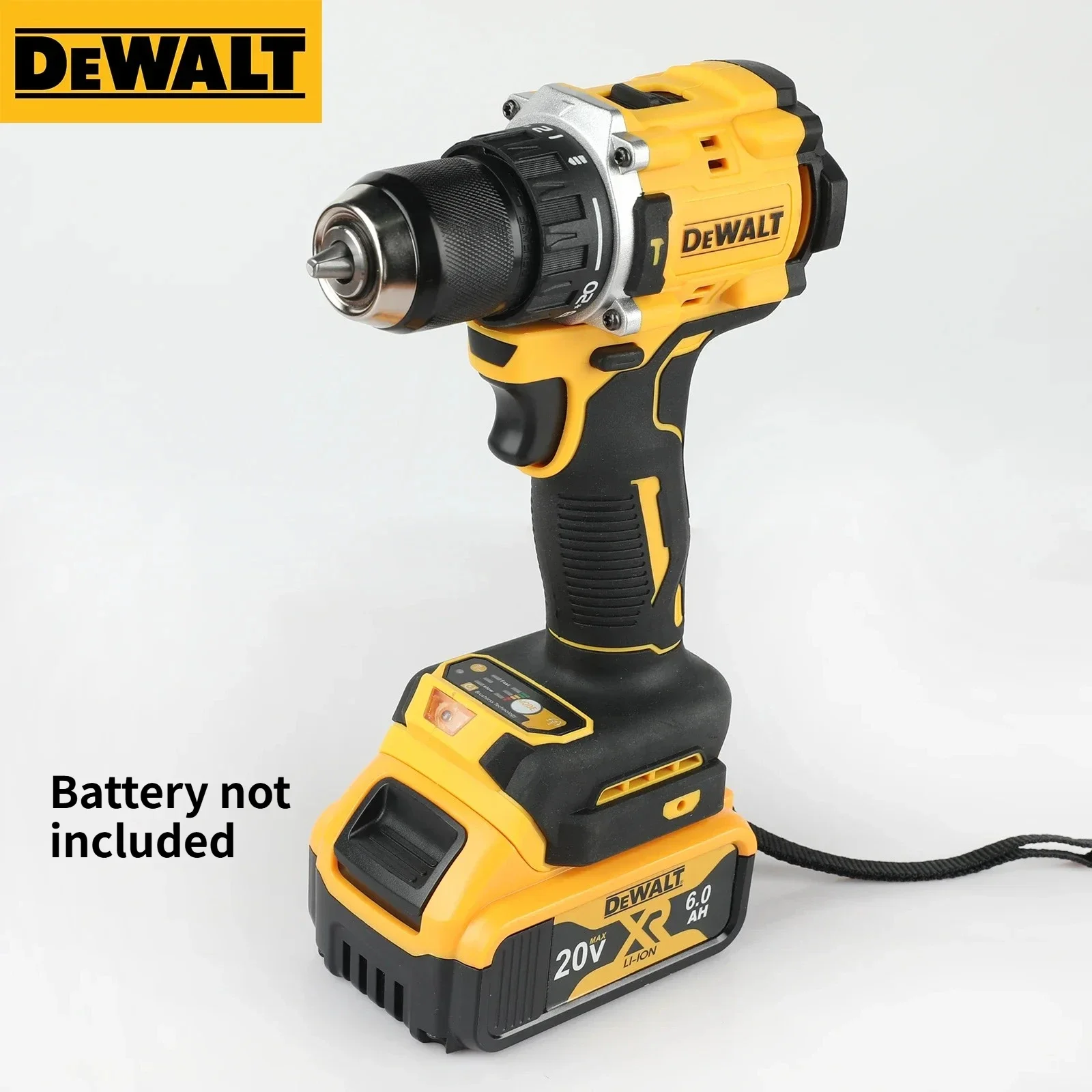 

DEWALT DCD805 20 В MAX Бесщеточная аккумуляторная ударная дрель Электрическая отвертка Многофункциональная ручная дрель Инструмент