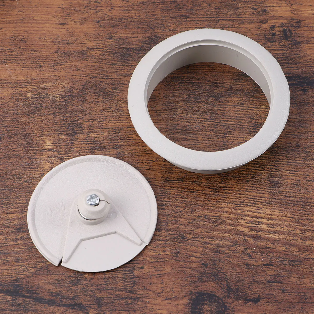 

Grommets Office Desk Tube Cover Work Cable for Computer Covers White Round Desks