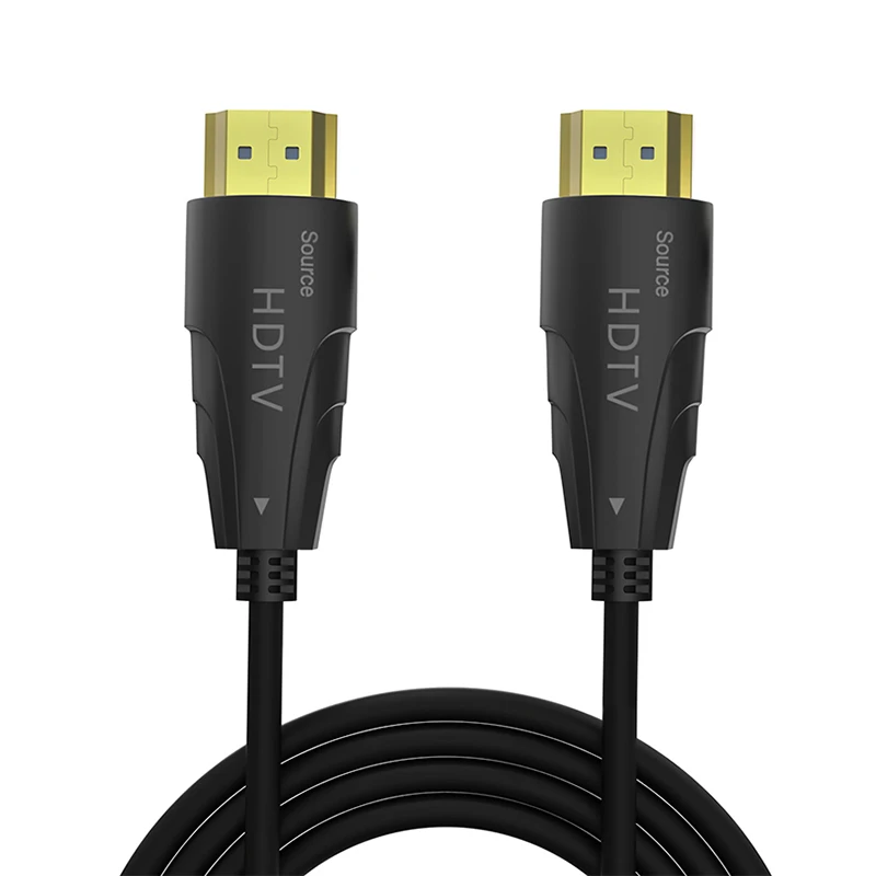 Cable de fibra óptica 8K 60Hz HDTV AOC 50m HDMI 2,1 Cable de fibra óptica de alta velocidad baja latencia 4K 120Hz HDMI Cable de fibra óptica