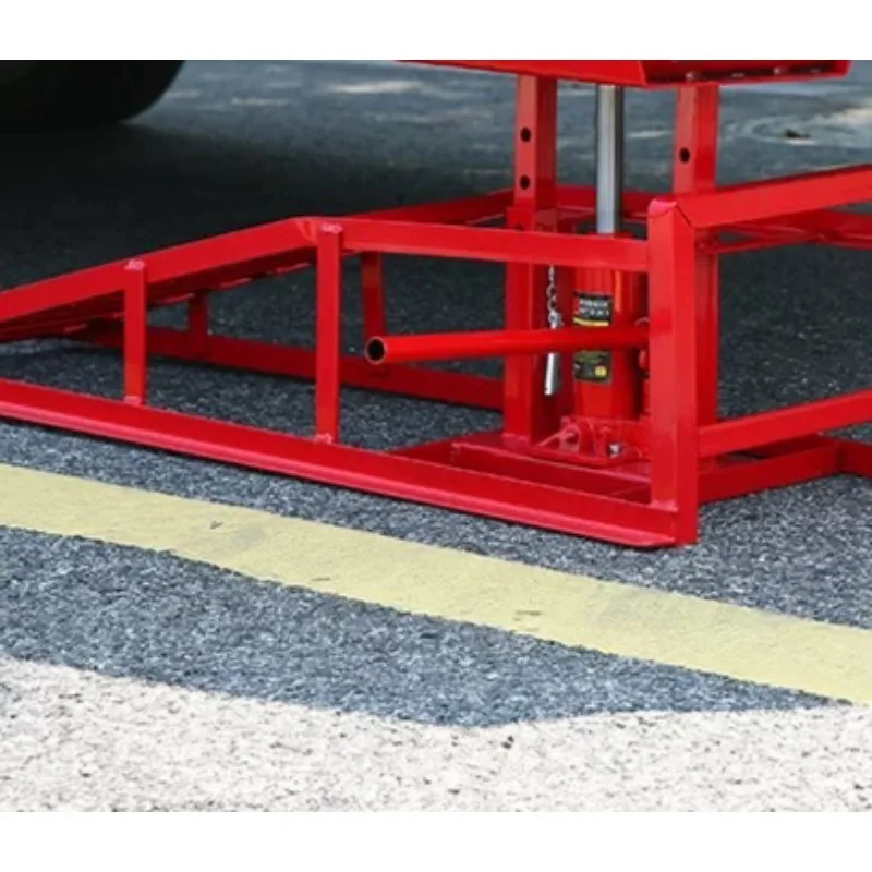 Car Repair Ramp Pads  Ramp Supports  Ramp Maintenance  Tire Repair  and Metal Support Structures