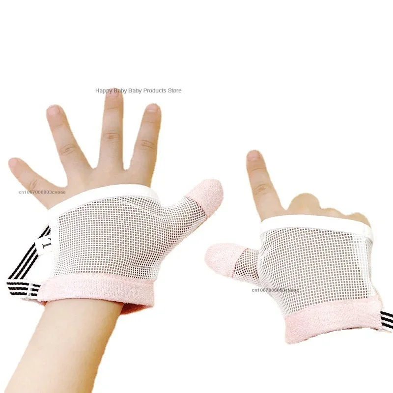 Thumb Index Finger Eating Hand Corrector for Babies To Stop Biting Finger Covers Children To Prevent Hand Addiction with Gloves