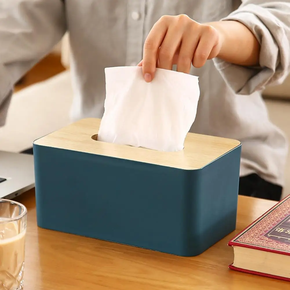 Portable Long-Lasting Napkin Holder Nordic Style Napkin Box Detachable Plastic Long Service Tissue Storage Cases for Home