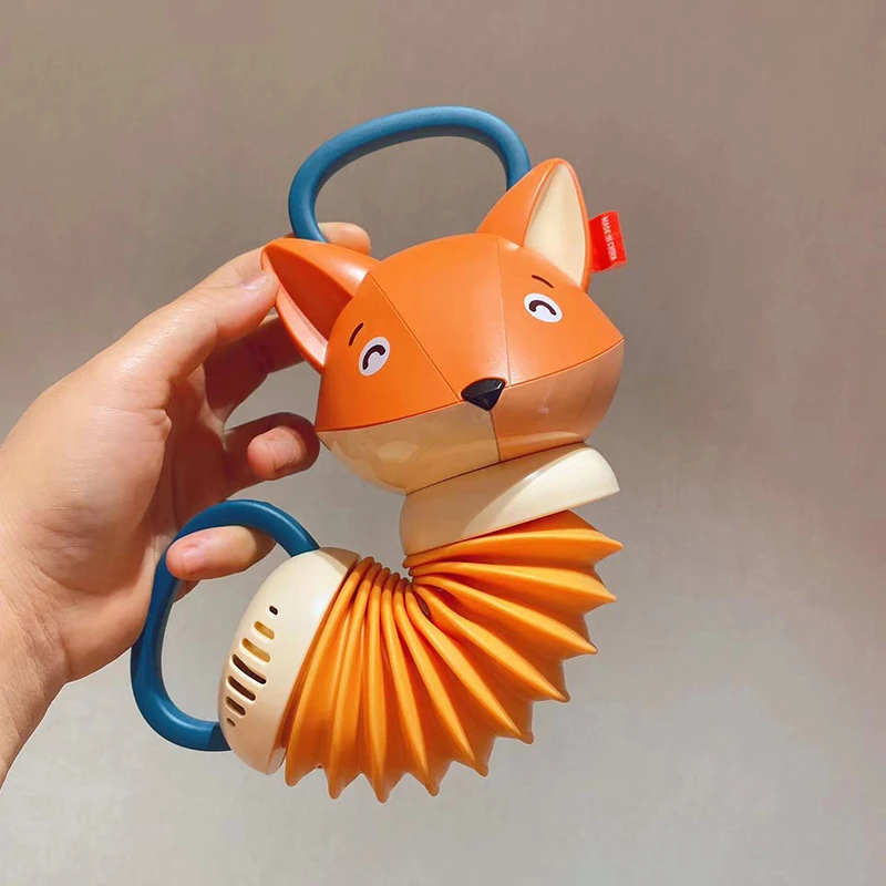 

Little fox music accordion children's early education puzzle hand organ children exercise small hands electric music toys