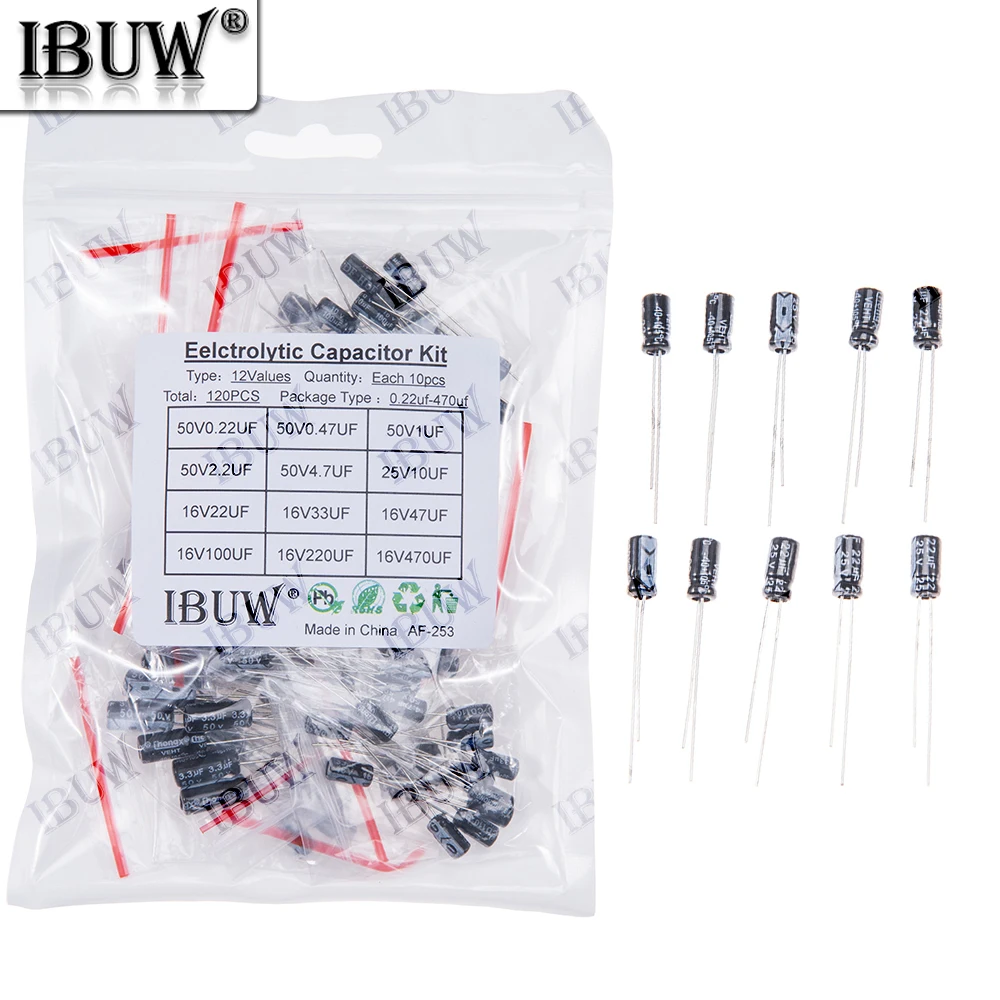 120PCS 12Values Ele…