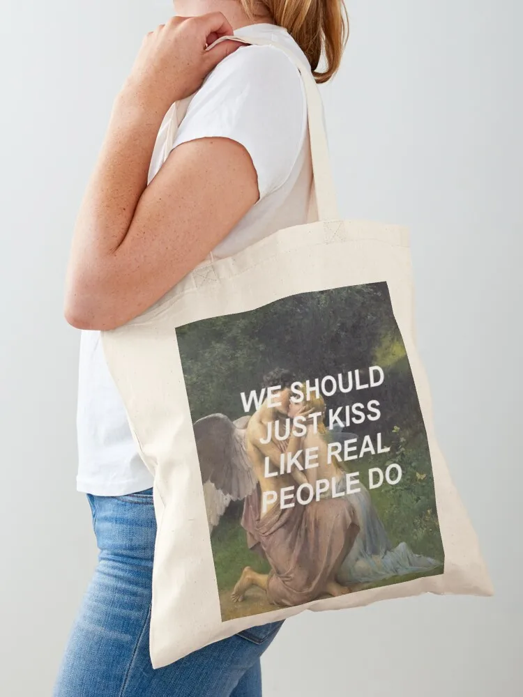 

Like Real People Do Tote Bag shopping trolley bag eco pack university shopper bag tote men's