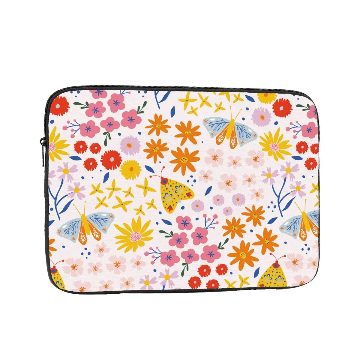 Shockproof Case 12 13 15 17 Inch Wildflowers Flower Colorful Beautiful Laptop Liner Sleeve Notebook Sleeve Cover Bag