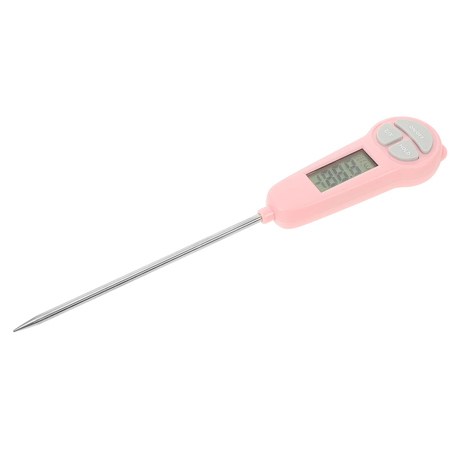 

Digital Thermometer Frying Instant Read for Meat Cooking Supplies Soup Food Stainless Steel Turkey