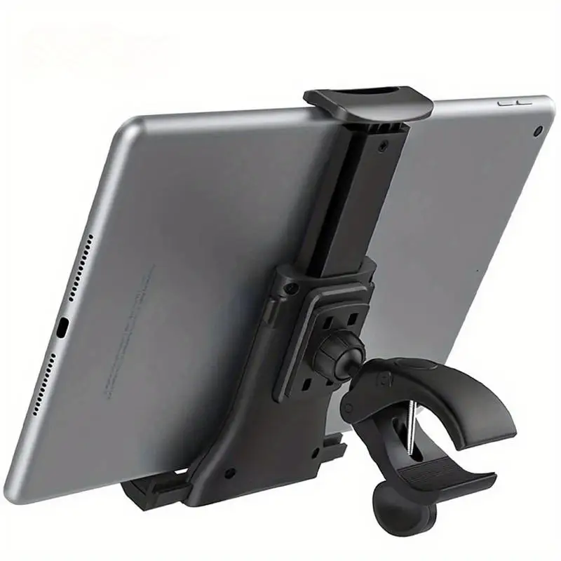 1Pc Untoom Bike Tablet Holder for Indoor Gym Treadmill Handlebar Stand 4 To 12 Inch Device Support
