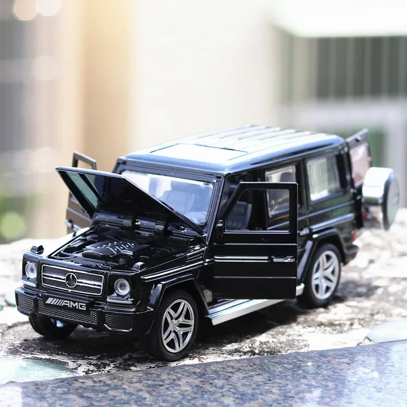 

1:32 Mercedes-Benz G65 модель автомобиля из сплава, детская игрушечная машина, украшение для воина, игрушка для мальчика, декоративные поделки, домашний декор A76