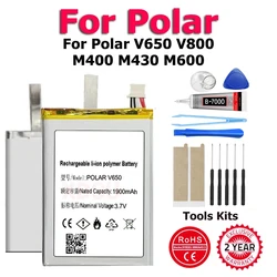 XDOU PolarV650 PolarV800 Battery For Polar V650 V800 M400 M430 M600 GPS Sports Watch New Li-Polymer Rechargeable Accumulator