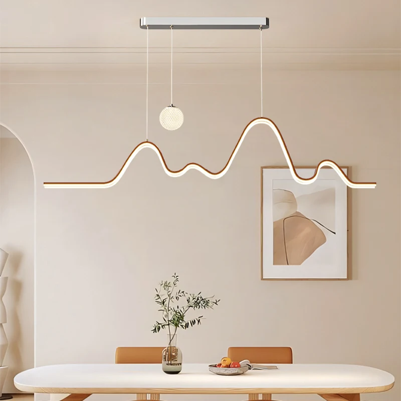 Modern Style Creative Led Pendant Lights for Restaurant Dining Table Living Room Chandelier Indoor Lighting Hanging Fixtures