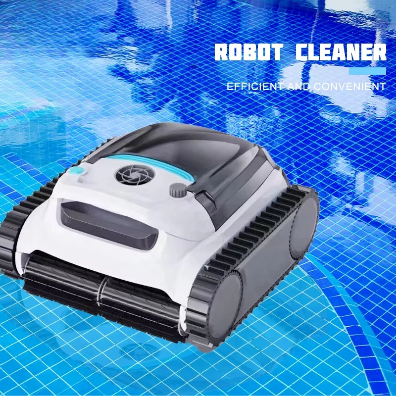 Water Crown  Automatic Robot Vacuum Cleaner Wireless Mobile Intelligent Control Climbing Wall Cleaning Swimming Pool Cleaner