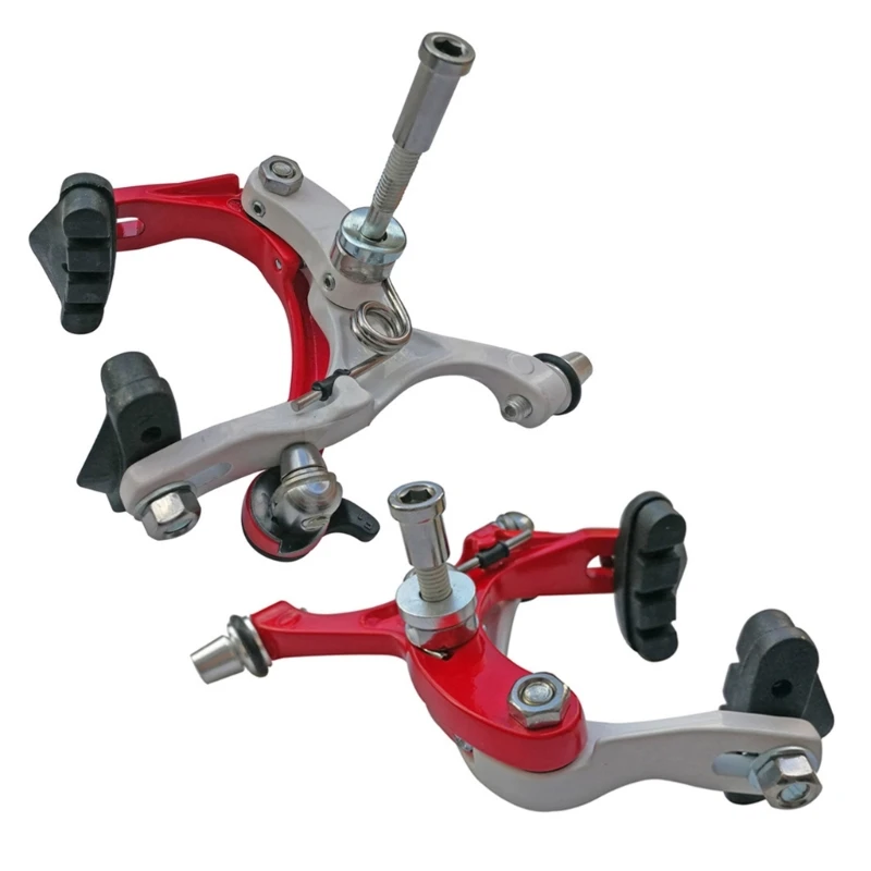 

1 Pair Cycling Bike Front Rear Brake Clamps Ridings Part Bike Brake Aluminum Alloy Road Bicycles C Brake Calipers