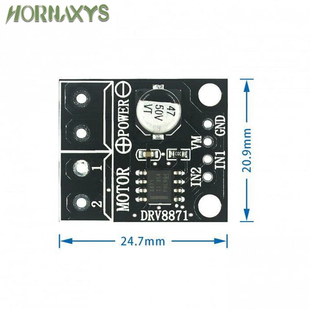 1-10pcs DRV8871 H-Bridge Brushed DC Motor Driver Breakout Board for Arduino