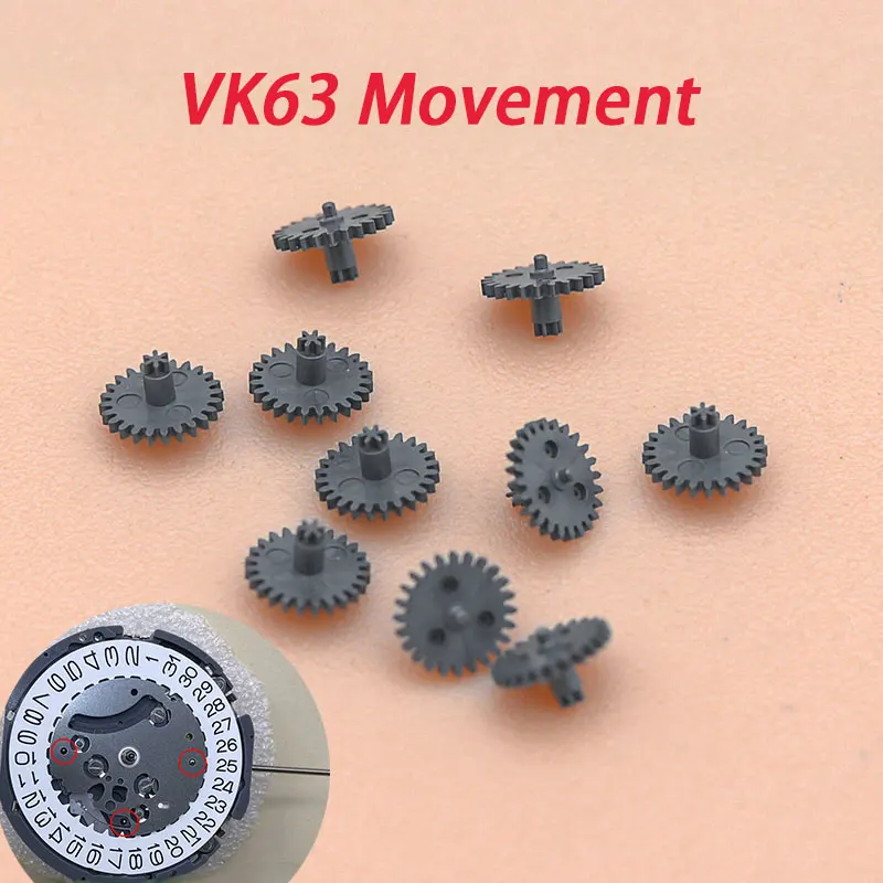 

Watch Accessories Straddle Wheels Replacement Spare Parts Fit VK63 VK64 VK67 VK68 VK61 Watch Movement Repair Tool Parts