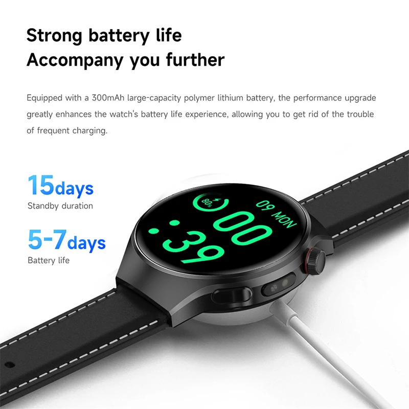 ساعة 4 Pro ساعة ذكية للرجال والنساء هدية 2025 جديدة في ساعة ذكية رياضية بتصميم نهائي بلوتوث مكالمة هاتفية ساعة يد بسوار GPS