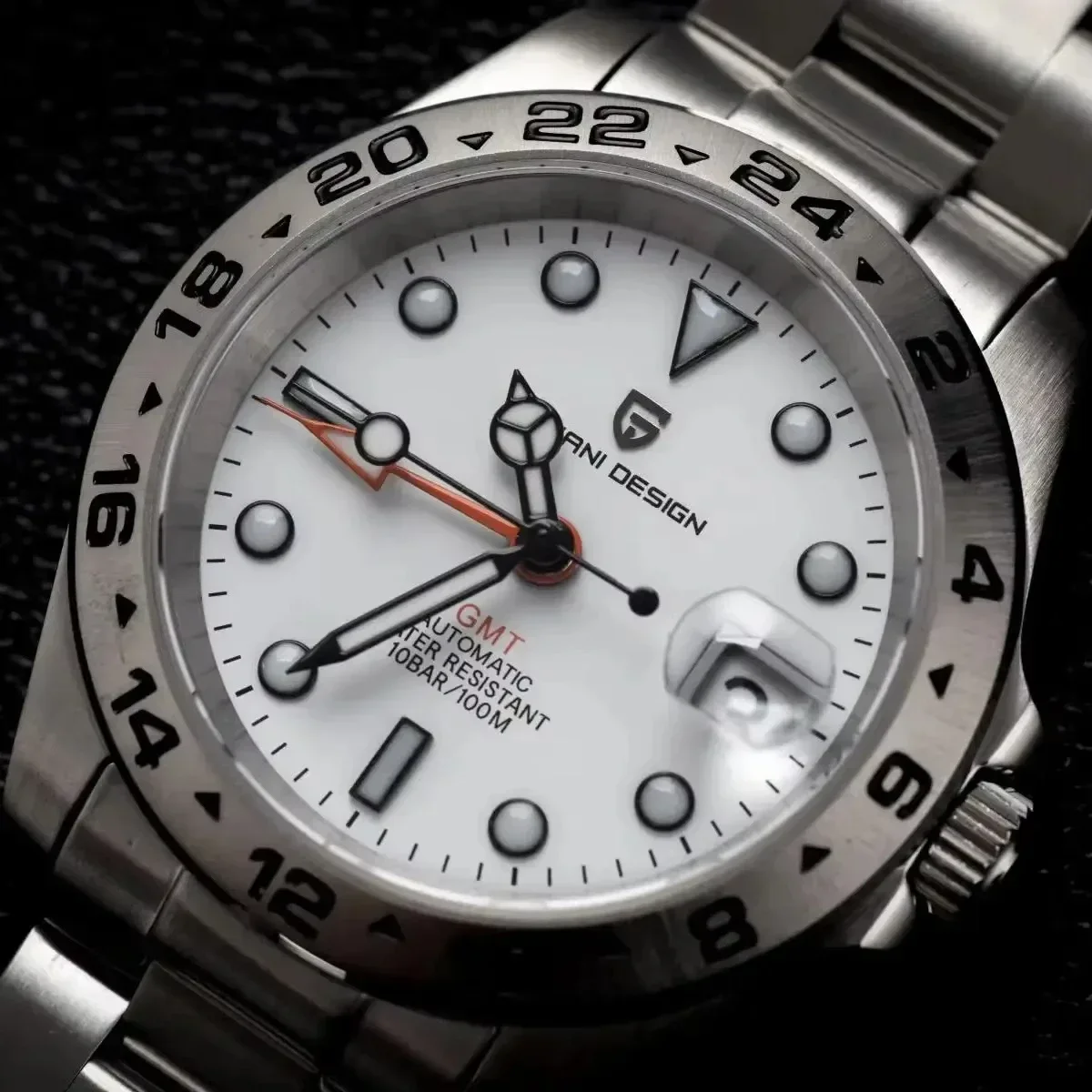 2026 PAGANI DESIGN PD1762 DG583 GMT Watch Men Sports Automatic Mechanical Diving Swim Stainless Steel Reloj Hombre Waterproof