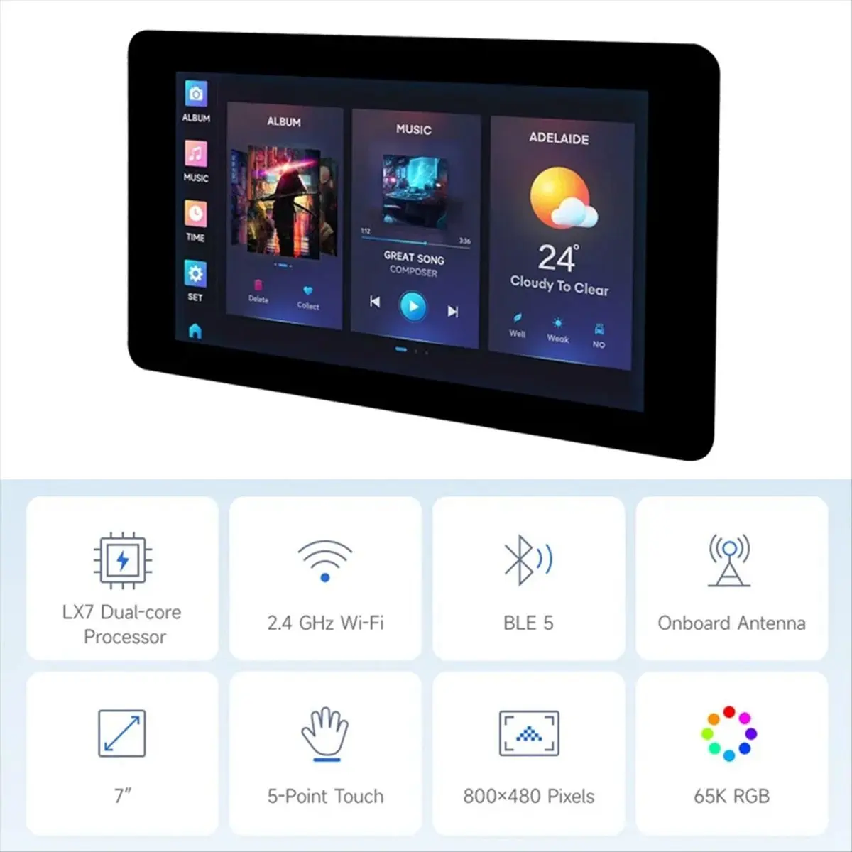 ESP32-S3 7 Inch Tou… - image