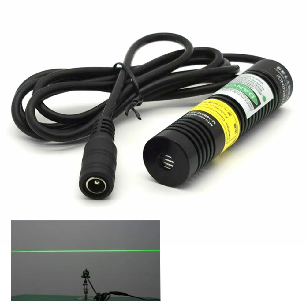 532nm 10mw 30mw 50mw Green Laser Line Module for Laser Pond Show Lights Aligment Tool