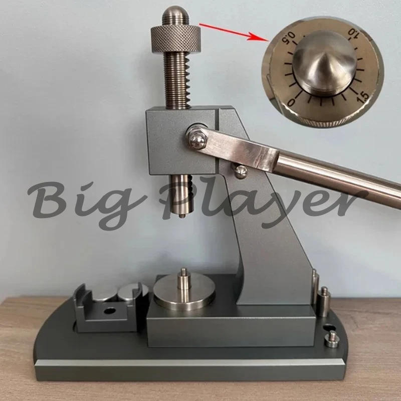 Updated Back Case Press Tool Mineral Glass Crystal Presser Fitting Tool Exquisite  Case Back Close