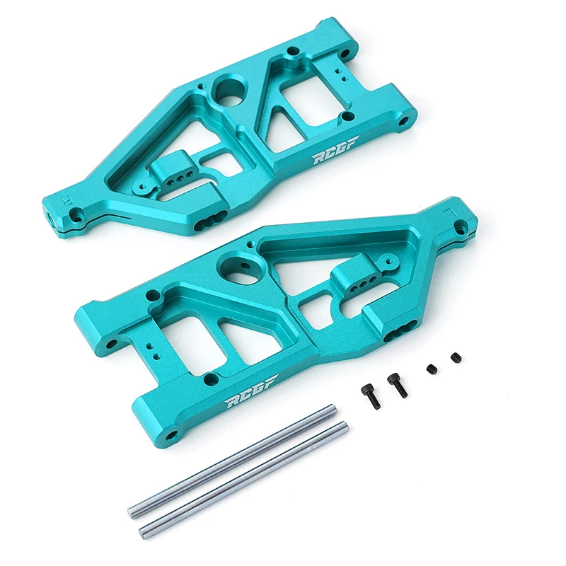 RCGOFOLLOW 0.2 Aluminum Alloy Enhanced Front Lower Suspension Arm Rc Front Lower Suspension Arm For ARRMA Outcast Kraton red