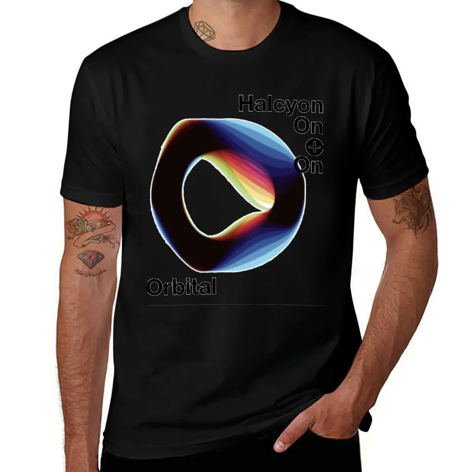 Orbital Halcyon On T-Shirt plus sizes quick-drying big and tall t shirts for men