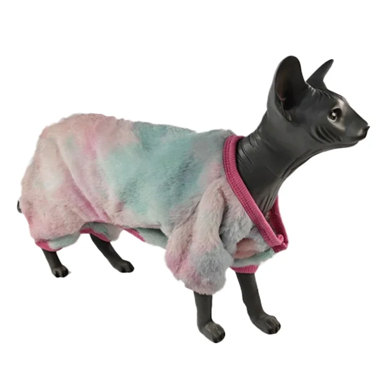 

Warm Cat Puppy Clothes Soft Fleece Dog Kitten Jacket for Small Cat Dogs Vest Winter Chihuahua Coat Jumpsuit Pajamas Pet Clothing