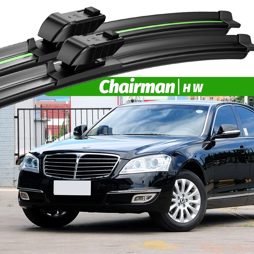 

For Ssangyong Chairman H W 2008-2018 2pcs Front Windshield Wiper Blades 20010 2012 2013 2015 2017 Windscreen Window Accessories