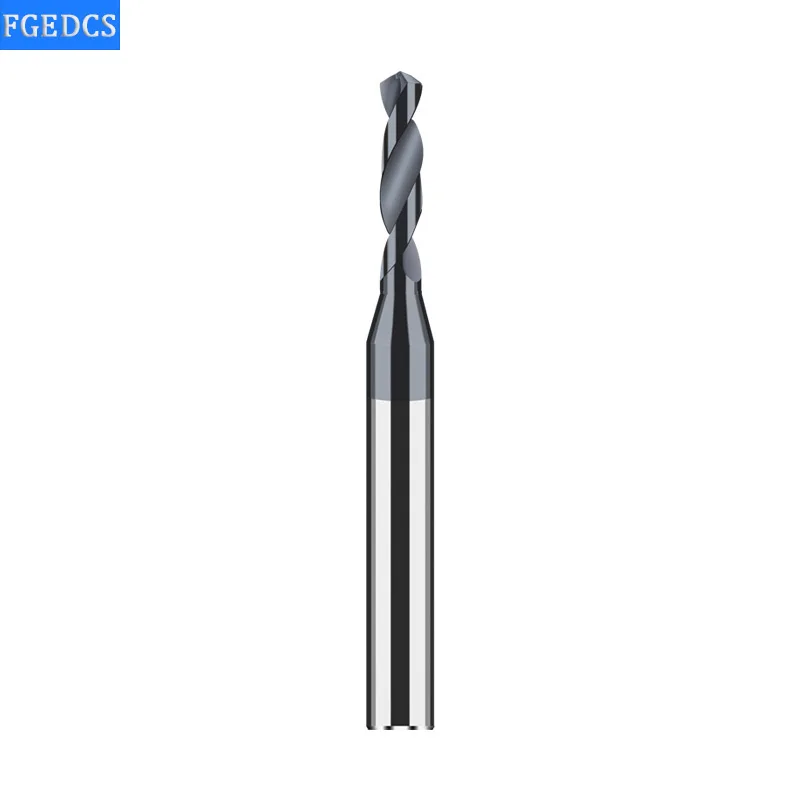 Imagem -06 - Broca de Carboneto Sólido Micro Mini Bits Cnc Metal Hole Ferramentas de Usinagem Alumínio Aço Twist d4 mm Shank 1.67 a 2.91 mm