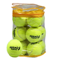 EXP 12PCS Primary Practice Tennis 1 Meter Stretch Training Tennis Match Training High Flexibility Chemical Fiber Tennis Balls