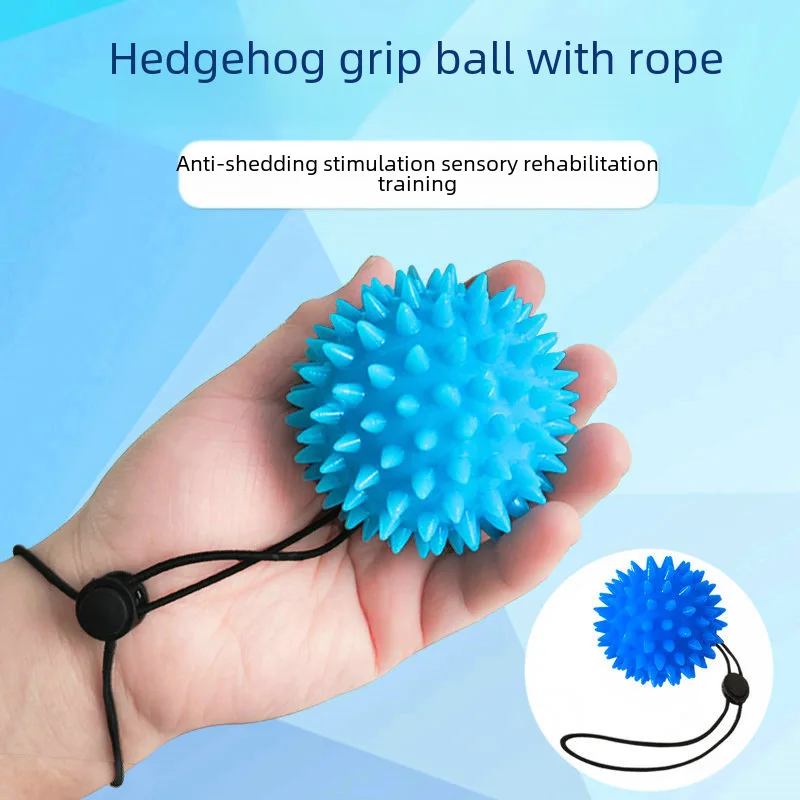 

Massage Ball Thorn Ball Grip Strength Ball Rehabilitation Training Equipment Hand Finger Elderly Strength Spring Grip Stroke Hem