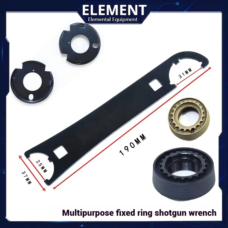 Elemento multiusos para rifle de caza, anillo de acero Jinming de 9. a generación M16 Sima, llave universal para anillo solar
