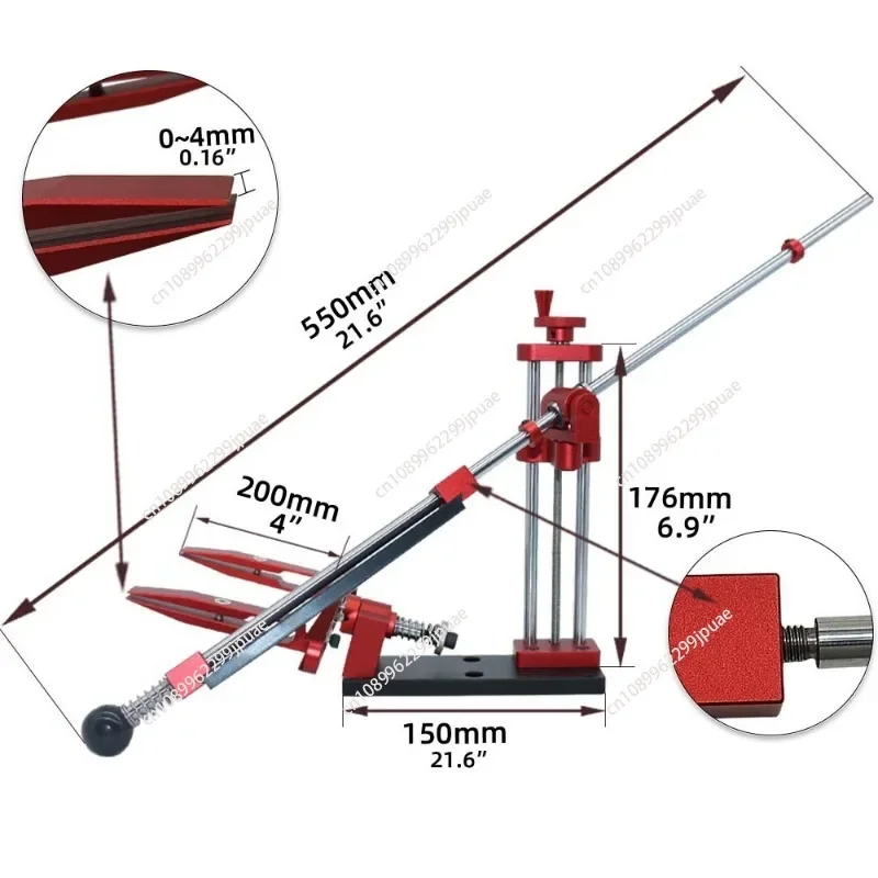 Knife Sharpening Frame Professional Fixed Angle Sharpener Whetstone High Precision Grinder Sharpening Tools